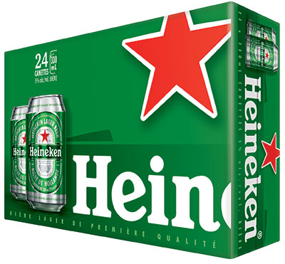 Bière Heinekein